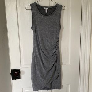 Gray tulip dress